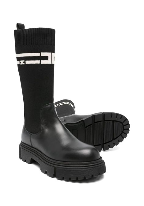 Stivali con calzino ELISABETTA FRANCHI KIDS | F4A6-E0427-1316930